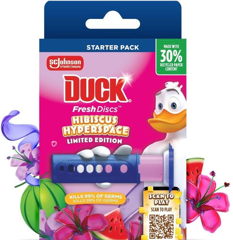 Duck Fresh Discs Hibiscus Hyperspace WC Čistič