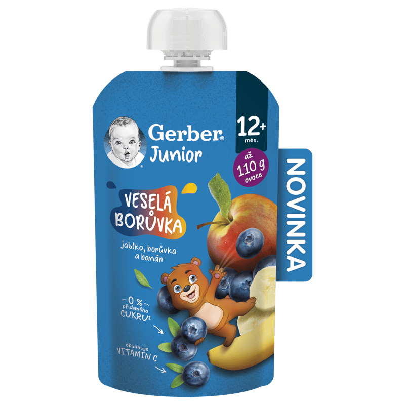 Gerber Junior kapsička veselá borůvka