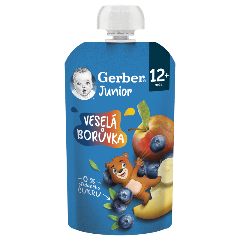 Gerber Junior kapsička veselá borůvka