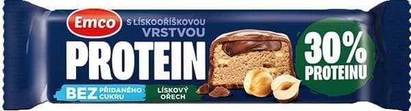 Emco Proteinová tyčinka lískový oříšek