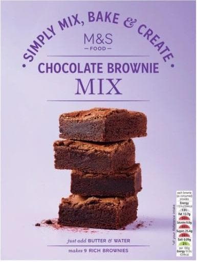 Marks & Spencer Směs na brownies s hořkou čokoládou