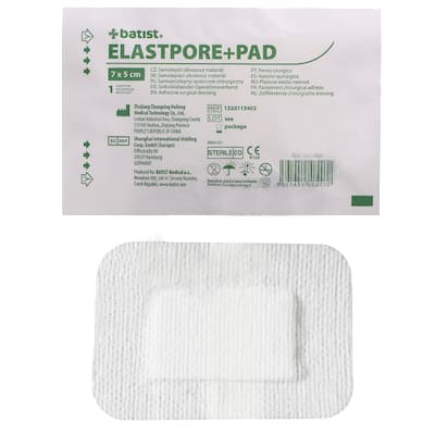 ELASTPORE+PAD náplast samolep.sterilní 5x7cm 1ks