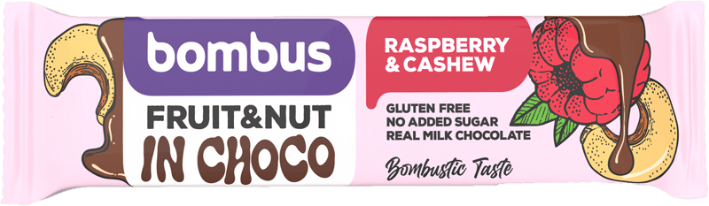 Bombus Fruit & Nut Raspberry & Cashew