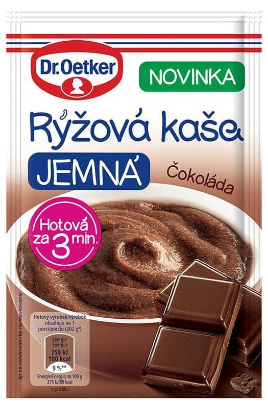 Dr. Oetker Rýžová kaše jemná čokoláda