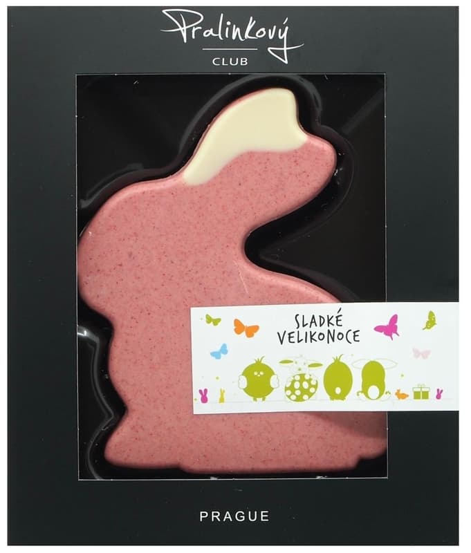 Pralinkový Club Raspberry Easter Bunny