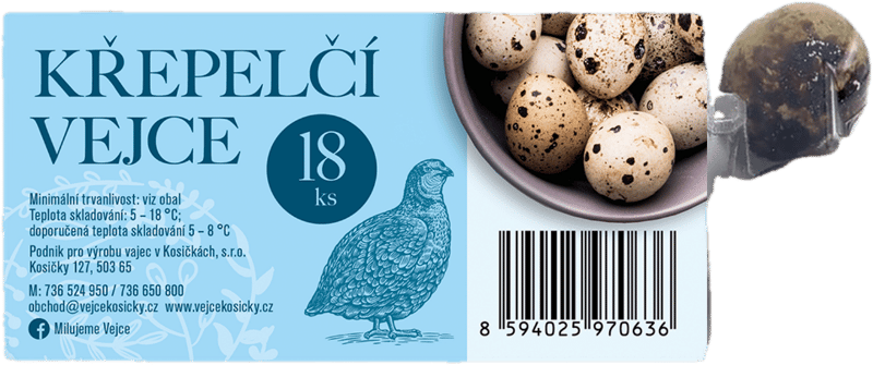 Milujeme vejce Křepelčí vejce