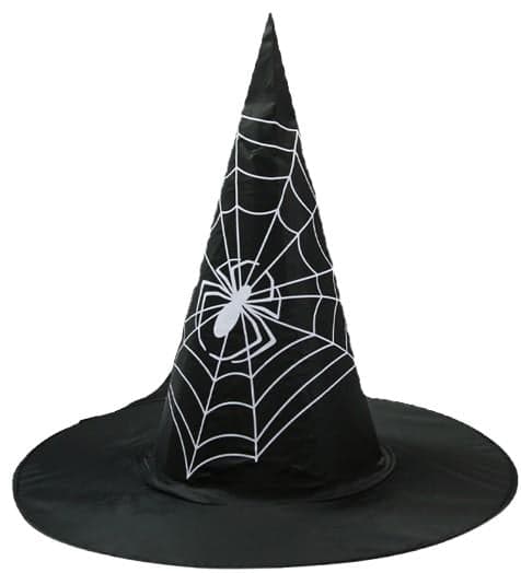 Luma Klobouk čarodějnický s bílým potiskem