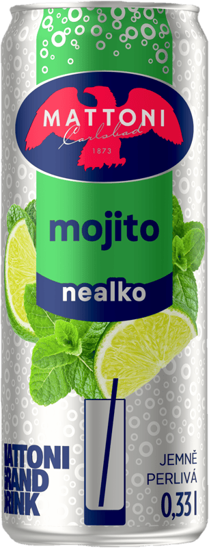 Mattoni Non-alcoholic drink mojito can