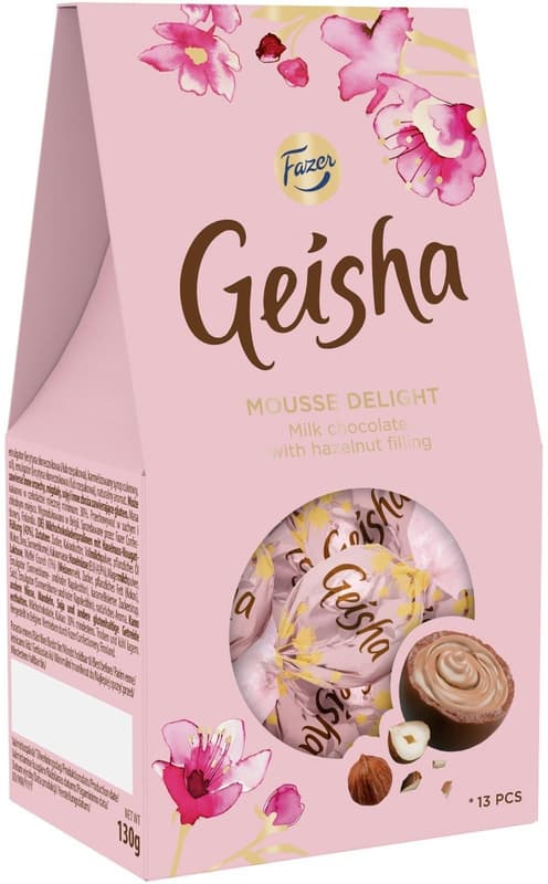 Geisha Mousse Delight čokoládové bonbony