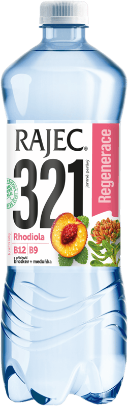 Rajec 321 s příchutí broskve a meduňky