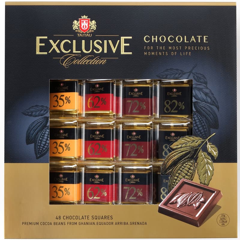 Taitau Čokoládová kolekce Exclusive Selection 48×5 g