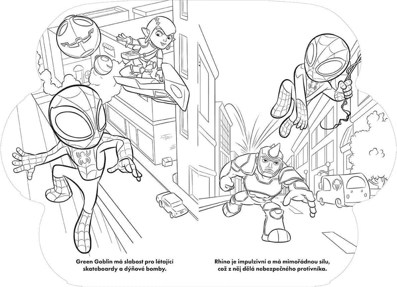 JIRI MODELS My Coloring Book Spidey