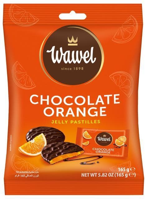Wawel Čokoládové pastilky orange