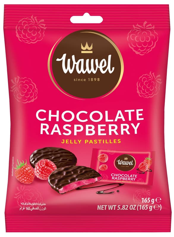 Wawel Chocolate pastilles raspberry