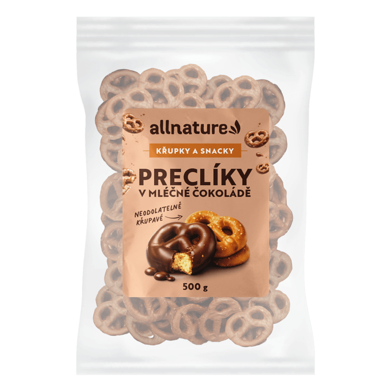 Allnature Milk Chocolate Pretzel Sticks