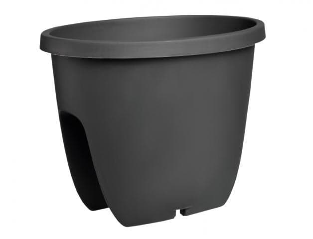Truhlík BALCONIA na zábradlí plastový 30cm