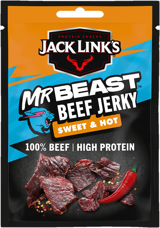 Jack Link's Beef jerky sweet&hot