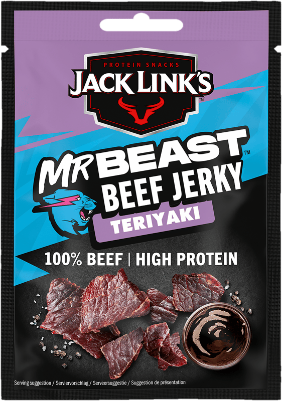 Jack Link's Beef jerky teriyaki
