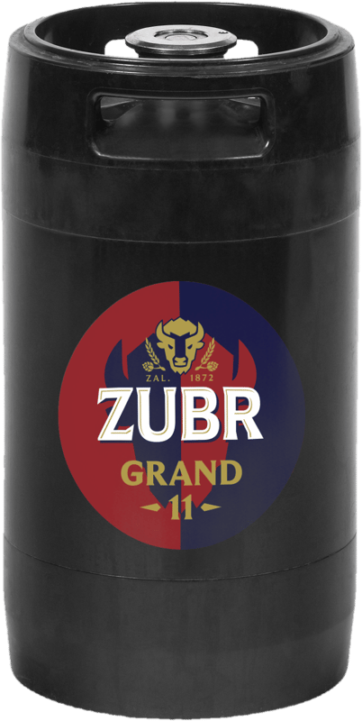 Zubr Grand 11 Pivo světlý ležák sud 15l