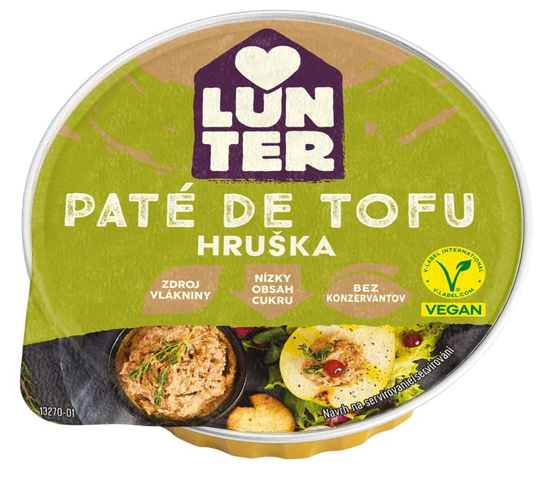 Lunter Tofu Paté Pear 75g