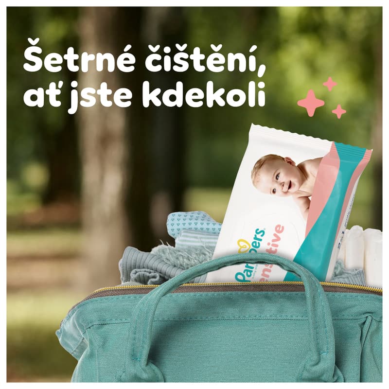 Pampers Fresh Clean dětské čisticí ubrousky 15×80 ks