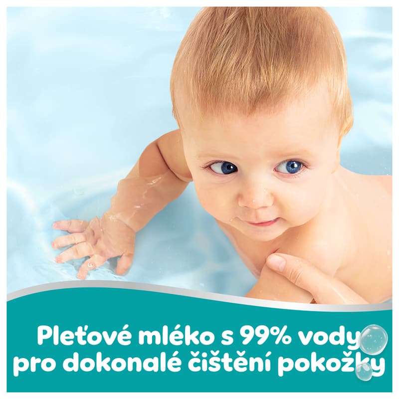 Pampers Aqua Soft Touch dětské čisticí ubrousky