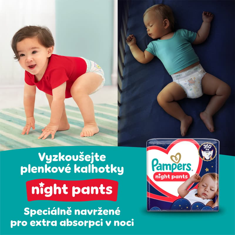 Pampers Active Baby plenkové kalhotky 6 (13–19 kg)
