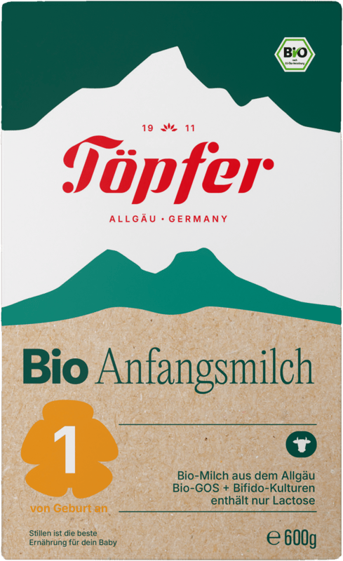 Töpfer BIO Initial milk infant formula 1