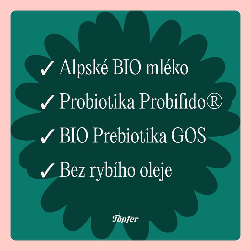 Töpfer BIO 1 počáteční mléčná kojenecká výživa