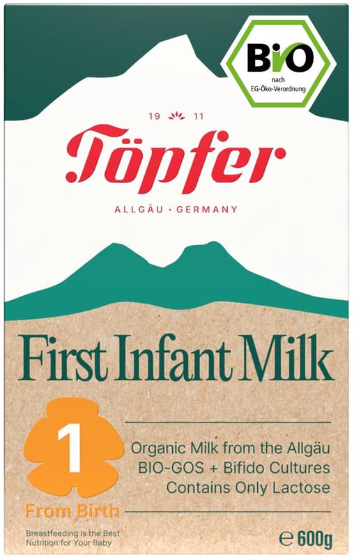 Töpfer BIO 1 počáteční mléčná kojenecká výživa