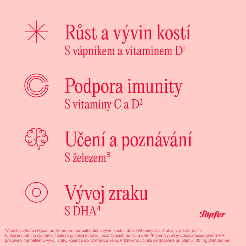 Töpfer BIO 3 pokračovací kojenecké mléko
