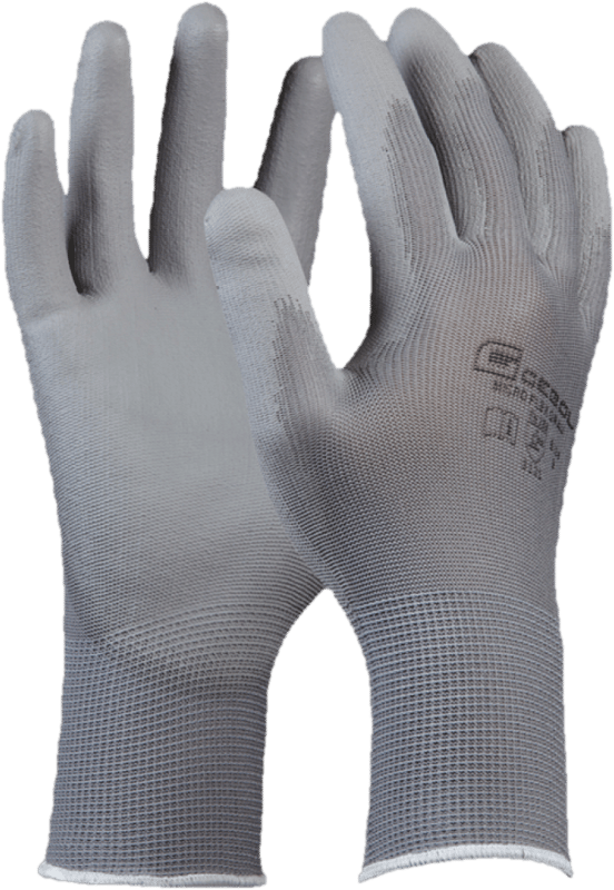 Micro Flex Grau work gloves, size 10