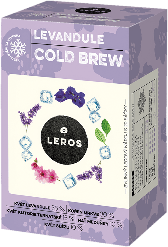 Leros Levandule cold brew
