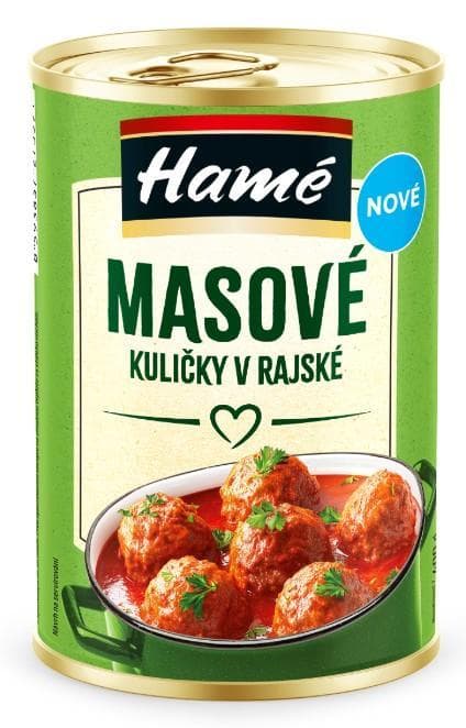 Meatballs in tomato sauce Hamé KON 400 g/10 pcs KT bf