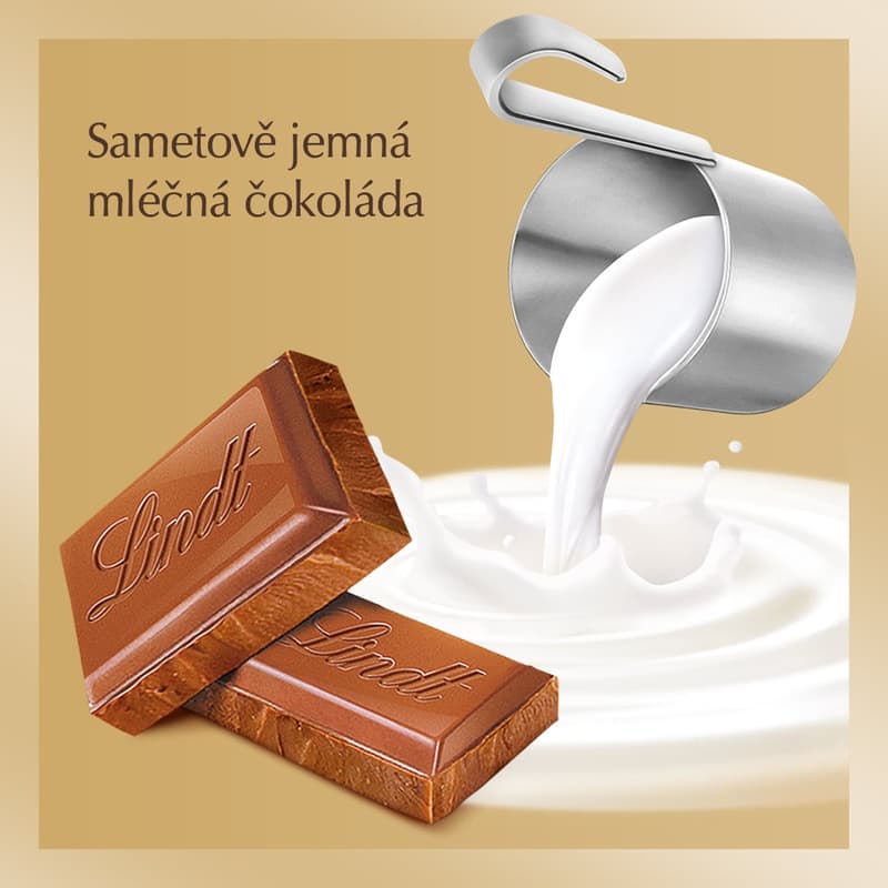 Lindt Čokoláda Gold Tablet Premium Mléčná