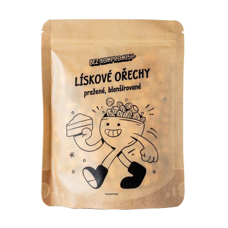 Rohlik.cz Lískové ořechy pražené blanšírované