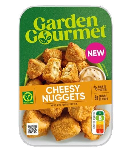 Garden Gourmet Vegetariánské nugetky se sýrem