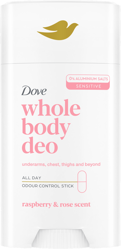Dove Malina & Růže tuhý deodorant na celé tělo