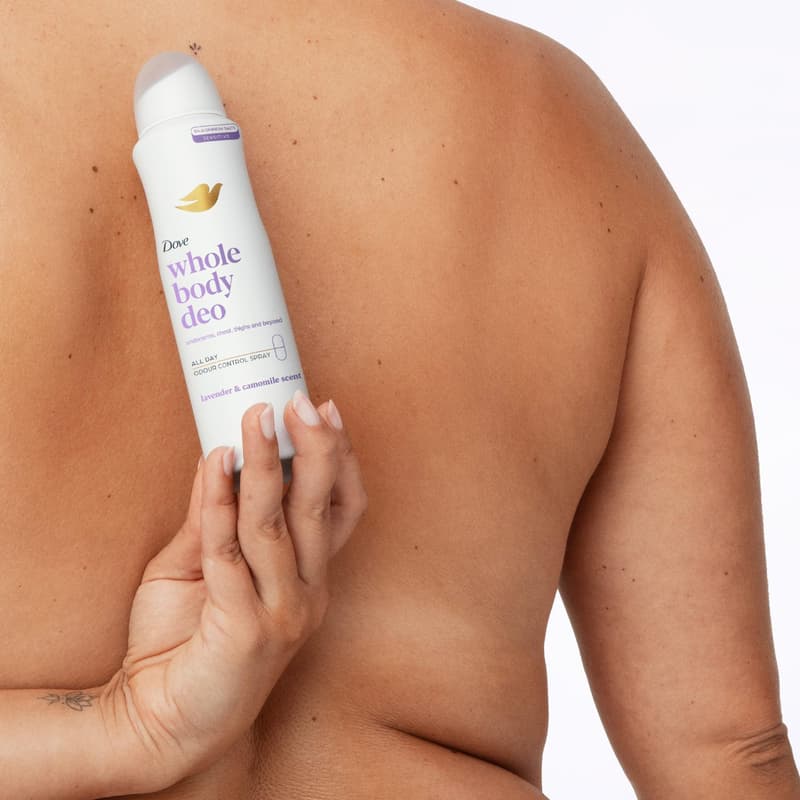 Dove Levandule & Heřmánek deodorant sprej na celé tělo