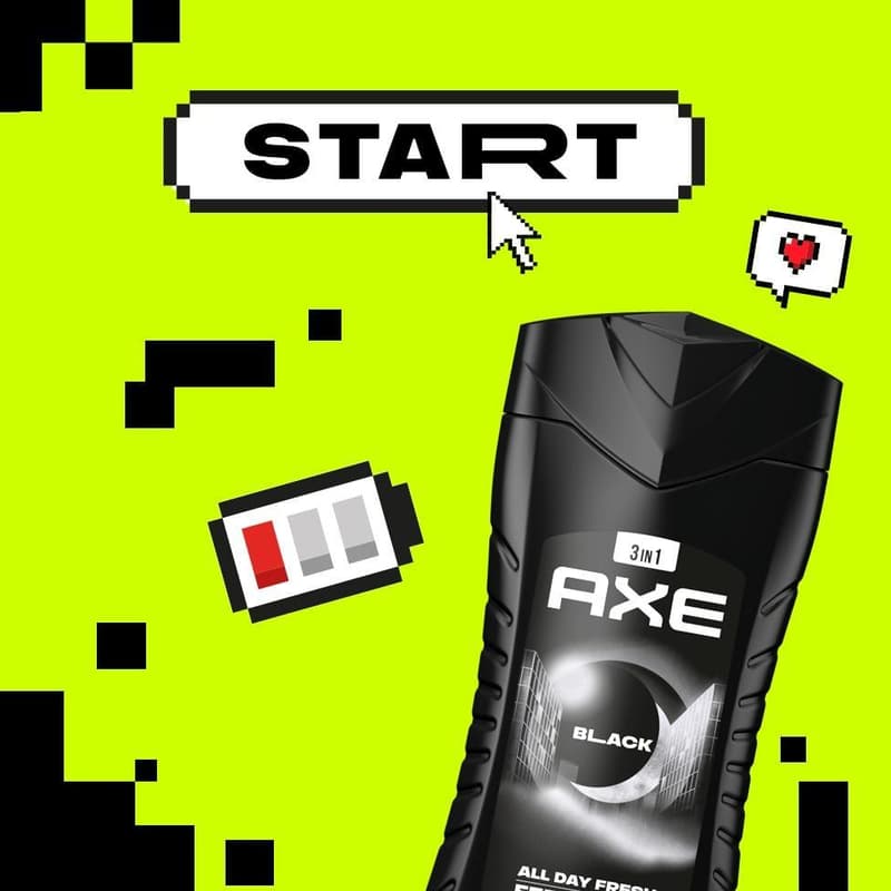 AXE Deo sprej Black 150ml ROCK