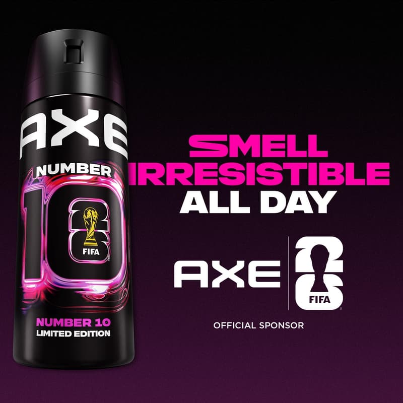 Axe Number 10 FIFA deodorant sprej
