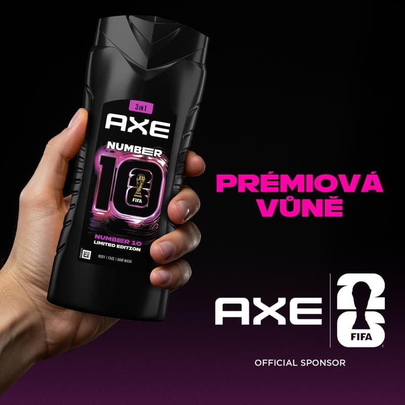 Axe Number 10 FIFA sprchový gel