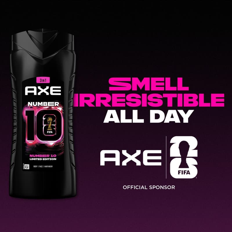 Axe Number 10 FIFA sprchový gel