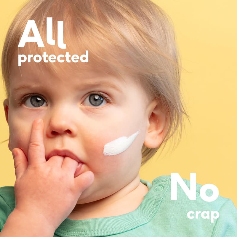 NAÏF Ochranný krém na opalování SPF 50 bez parfemace pro děti a miminka