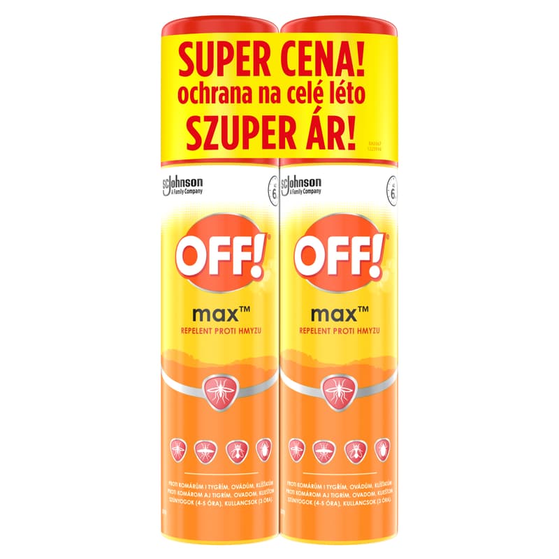 OFF! Max Aerosol Duopack 2x100ml