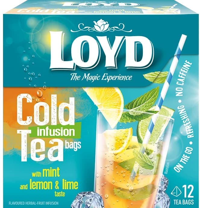 Loyd Cold Tea pyramida citrón & limetka
