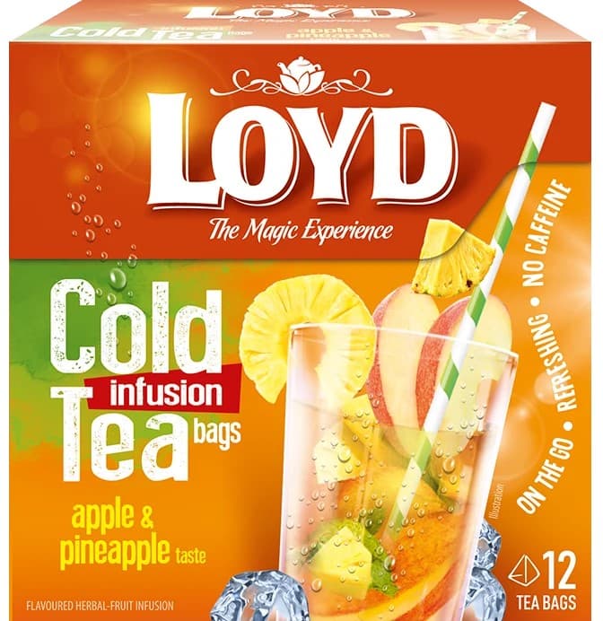 Loyd pyramid cold tea apple & pineapple