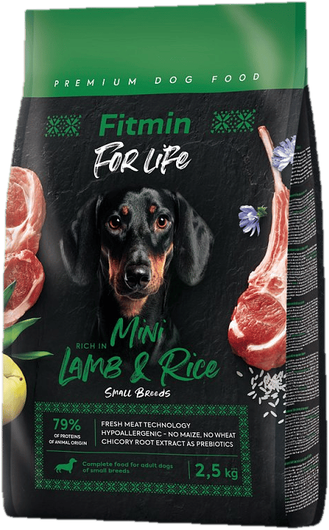 Fitmin For Life Lamb & Rice Mini krmivo pro psy