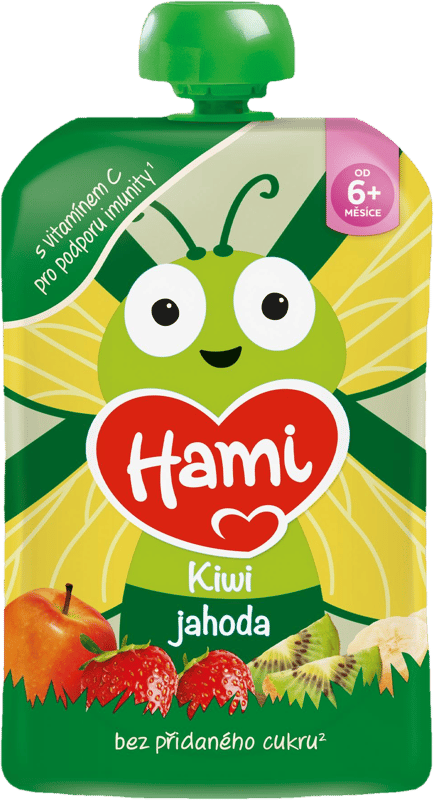 HAMI pouch Kiwi strawberry 100g