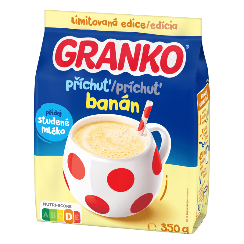 Granko Sweetened Instant Drink Mix With Banana flavour